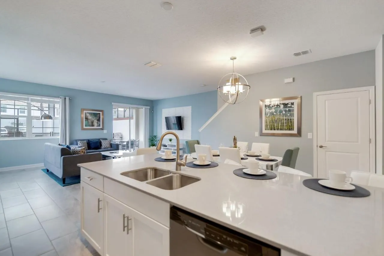 1551Sbd - The Retreat At Championsgate Townhouse Villa Davenport
